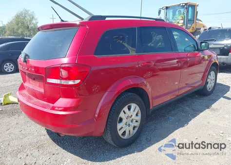 2015 Dodge Journey Se z USA, uszkodzony, nr VIN 3C4PDCAB2FT726667